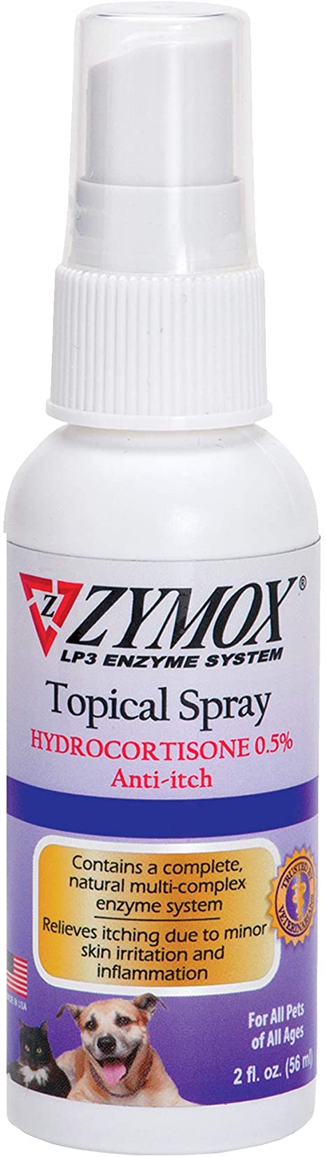 ZYMOX TOPICAL SPRAY with HC 2oz